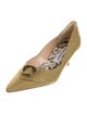 Manolo Blahnik Canvas Pumps