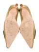 Manolo Blahnik Canvas Pumps