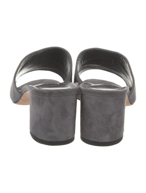 Manolo Blahnik Suede Slides