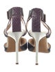 Manolo Blahnik Leather D'Orsay Pumps