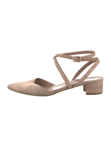 Manolo Blahnik Pumps Suede Slingback IT 39 | 9