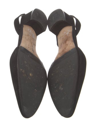 Manolo Blahnik Suede Mules