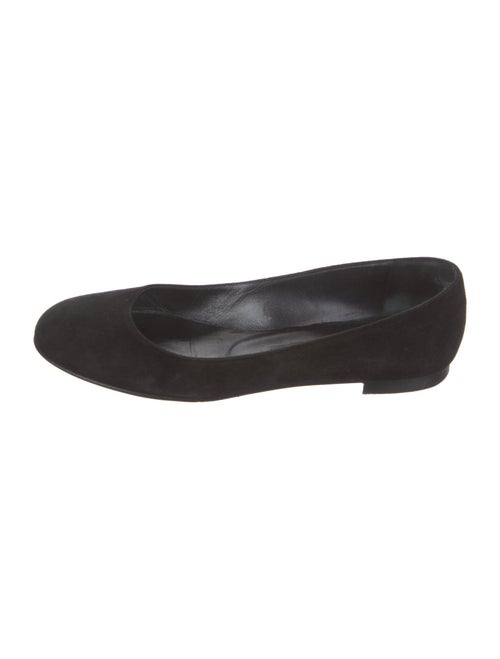 Manolo Blahnik Suede Flats