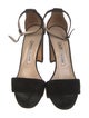 Manolo Blahnik Suede Sandals