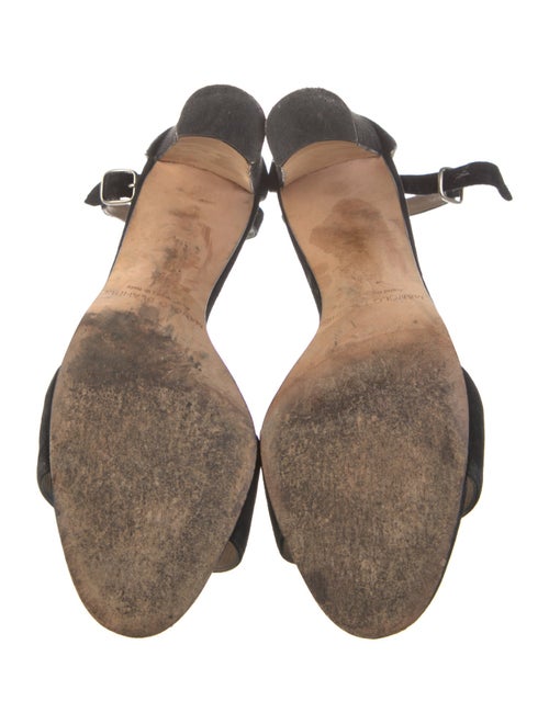 Manolo Blahnik Suede Sandals