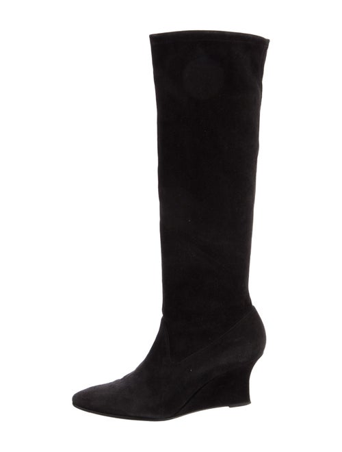 Manolo Blahnik Suede Boots