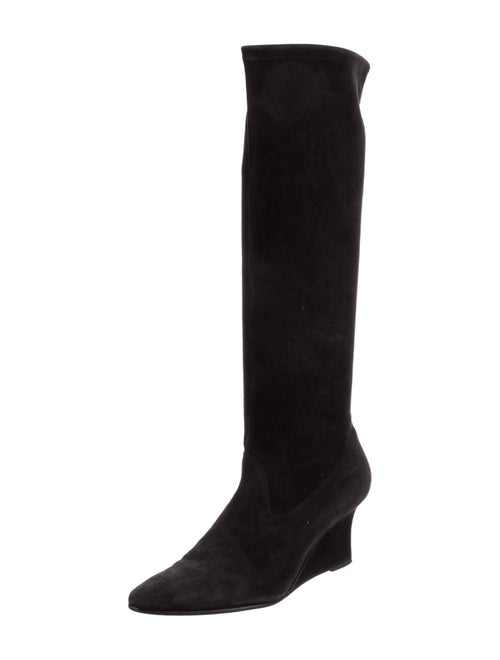 Manolo Blahnik Suede Boots