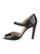 Manolo Blahnik Patent Leather D'Orsay Pumps