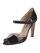Manolo Blahnik Patent Leather D'Orsay Pumps
