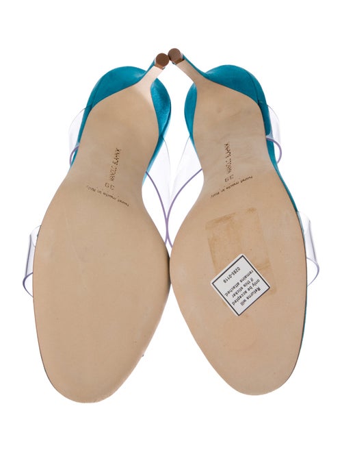 Manolo Blahnik PVC Slides