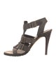 Manolo Blahnik Leather Gladiator Sandals