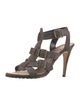 Manolo Blahnik Leather Gladiator Sandals