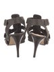 Manolo Blahnik Leather Gladiator Sandals