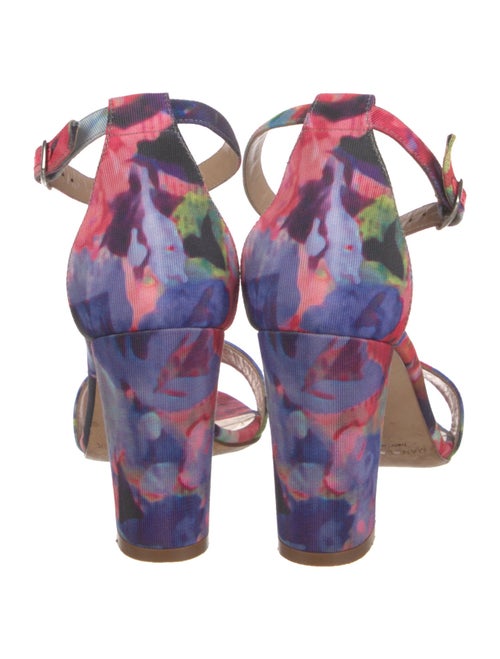 Manolo Blahnik Printed Sandals