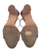 Manolo Blahnik Printed Sandals