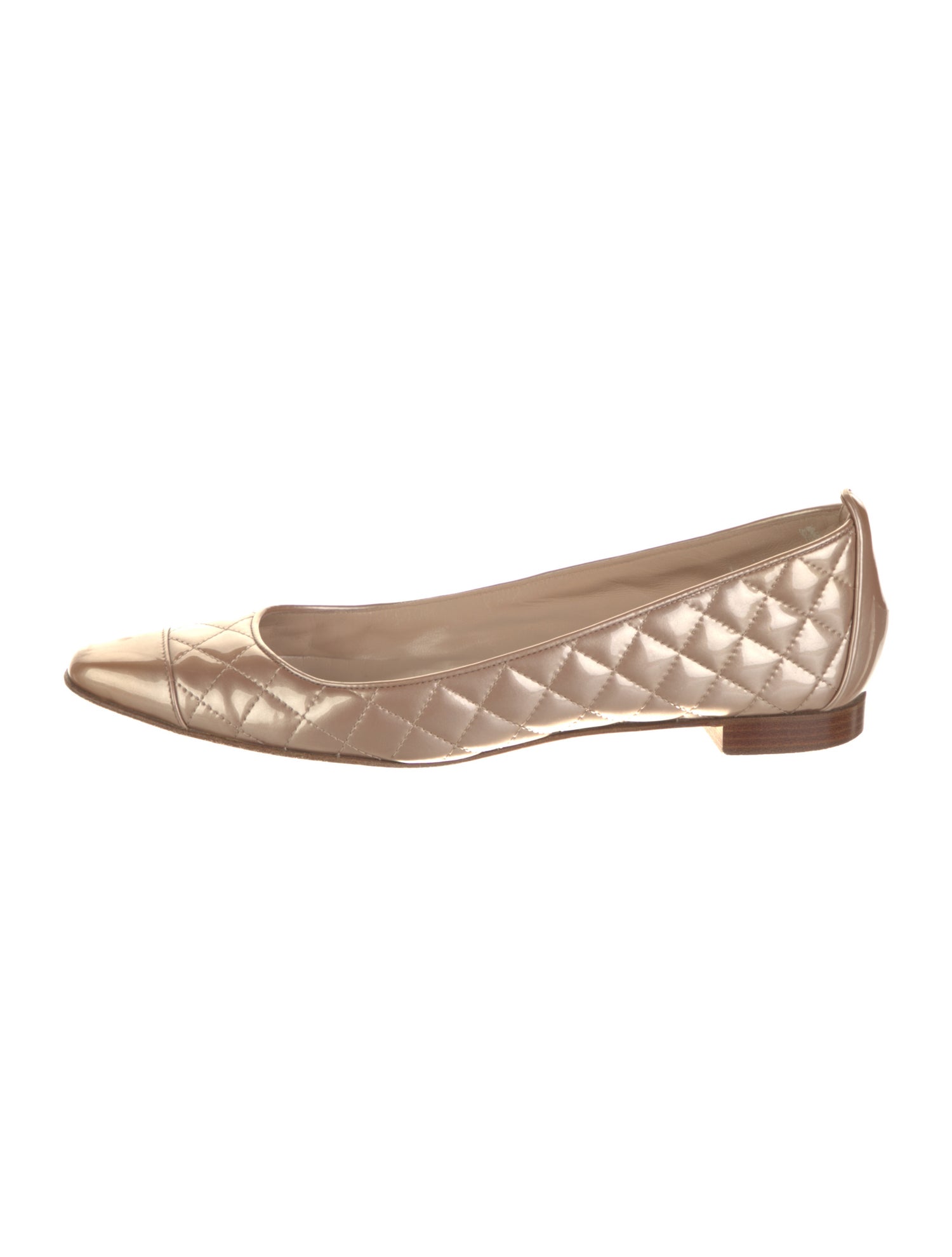 Manolo Blahnik Patent Leather Ballet Flats