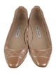 Manolo Blahnik Patent Leather Ballet Flats