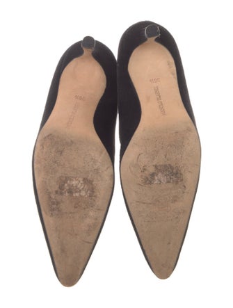 Manolo Blahnik Suede Sock Boots