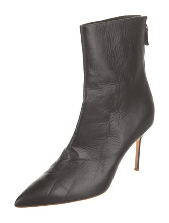 Manolo Blahnik Leather Boots