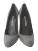 Manolo Blahnik Printed Pumps