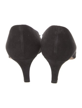 Manolo Blahnik Suede Pumps