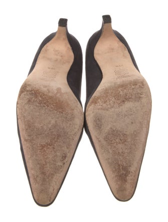 Manolo Blahnik Suede Pumps