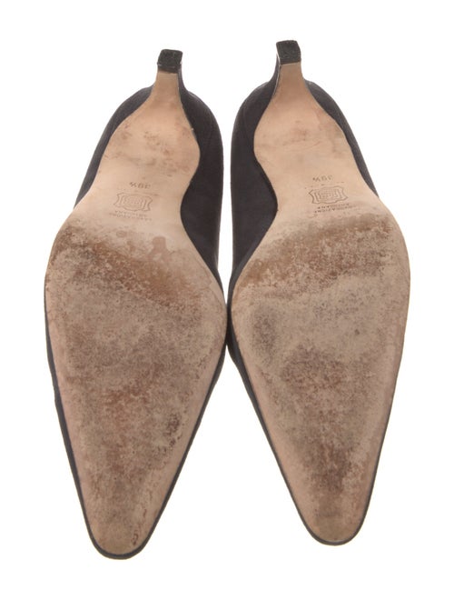 Manolo Blahnik Suede Pumps