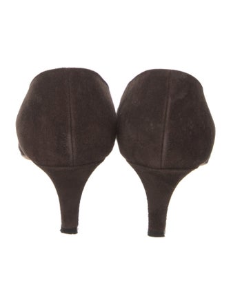 Manolo Blahnik Suede Pumps