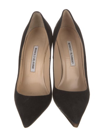 Manolo Blahnik Suede Pumps
