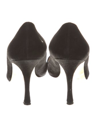 Manolo Blahnik Suede Pumps