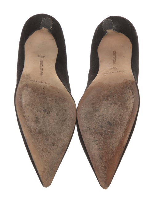 Manolo Blahnik Suede Pumps