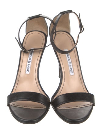 Manolo Blahnik Leather Sandals