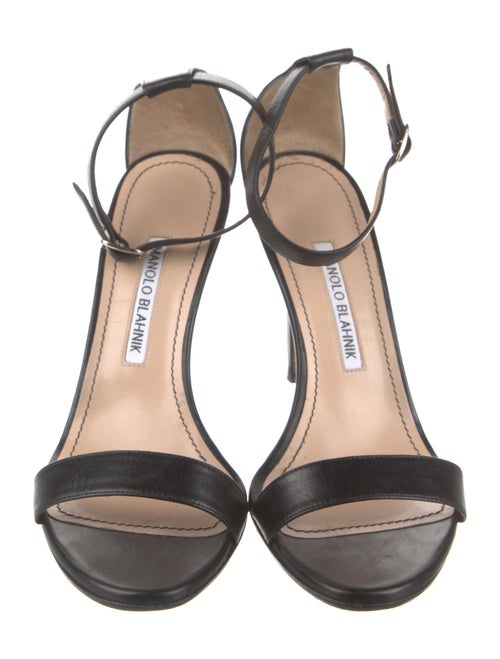 Manolo Blahnik Leather Sandals