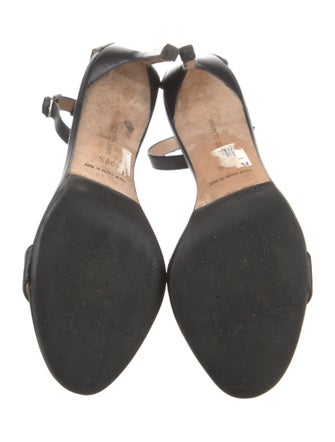Manolo Blahnik Leather Sandals