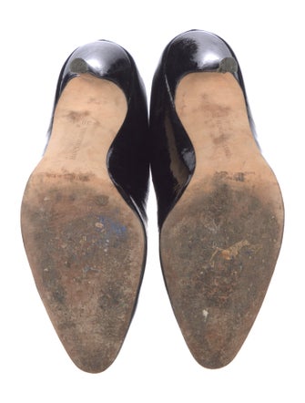 Manolo Blahnik Patent Leather Boots