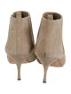 Manolo Blahnik Suede Chelsea Boots