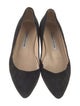 Manolo Blahnik Suede Flats