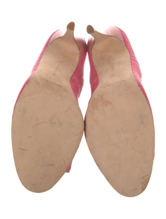 Manolo Blahnik Printed Sandals