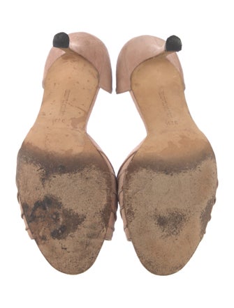 Manolo Blahnik Suede Sandals