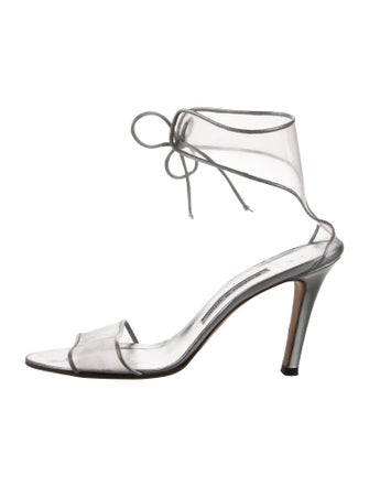 Manolo Blahnik PVC Sandals