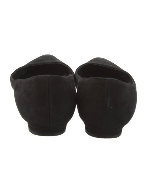 Manolo Blahnik Suede Flats