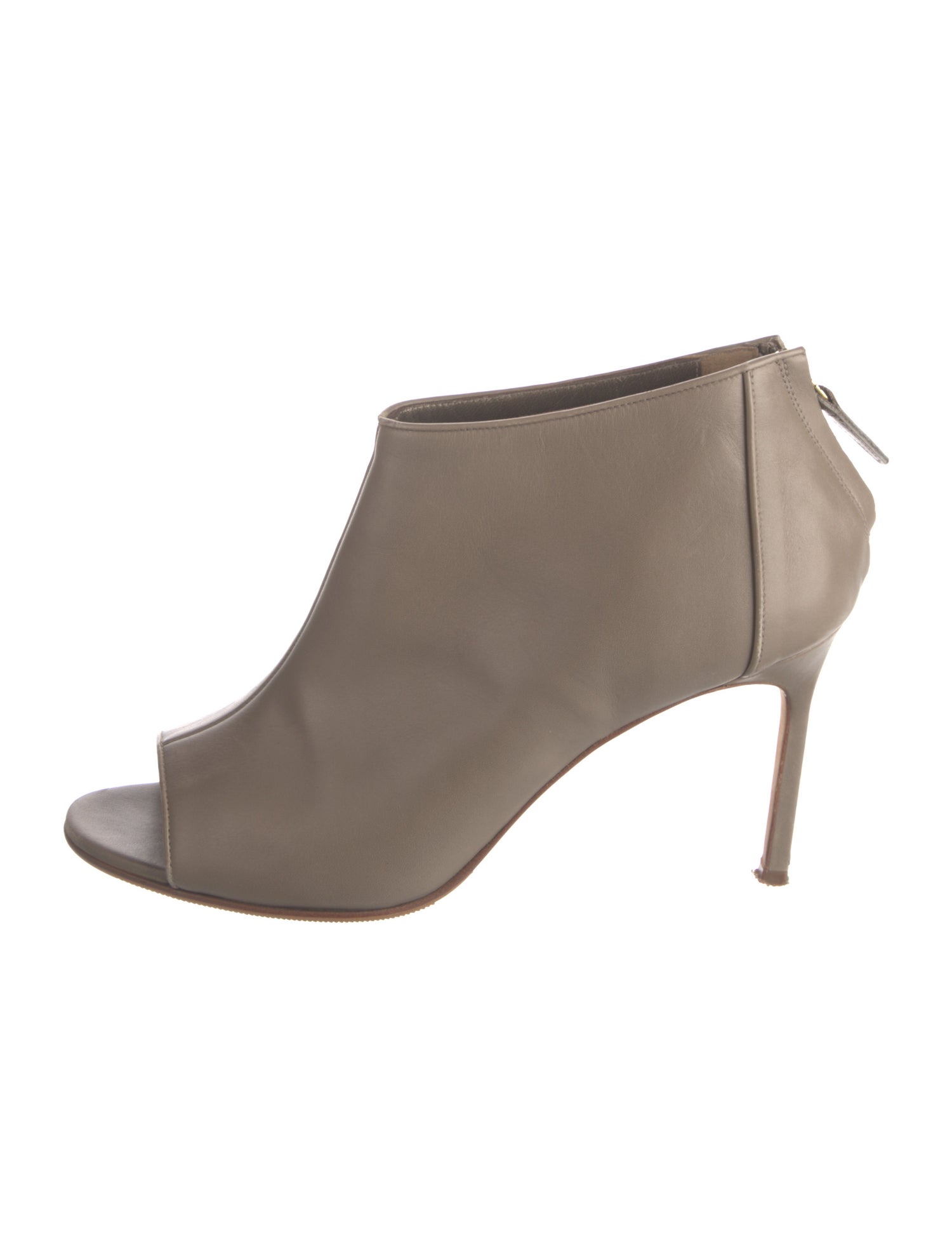 Manolo Blahnik Leather Mules