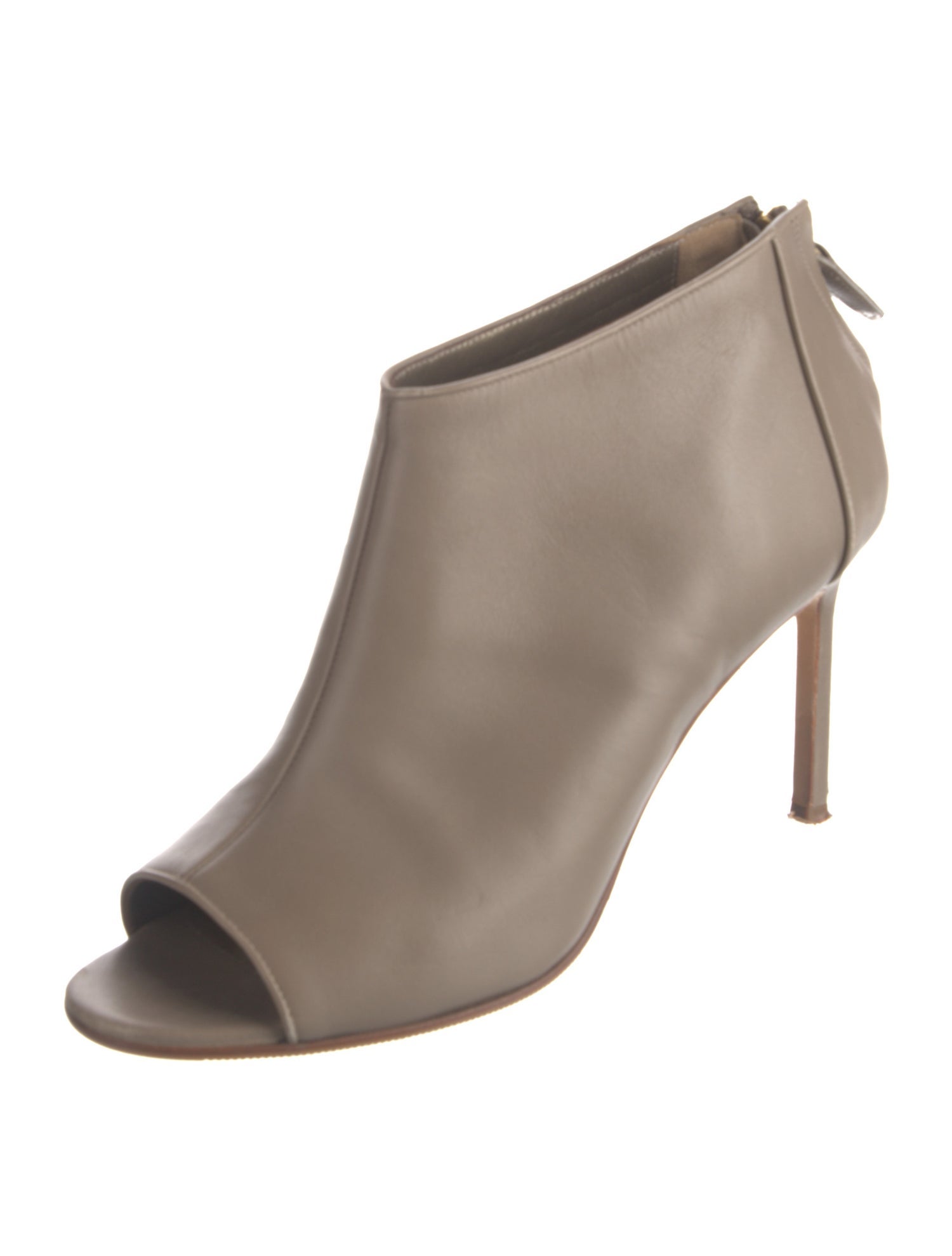 Manolo Blahnik Leather Mules