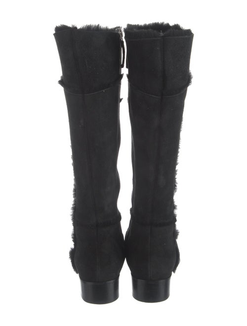 Manolo Blahnik Suede Riding Boots