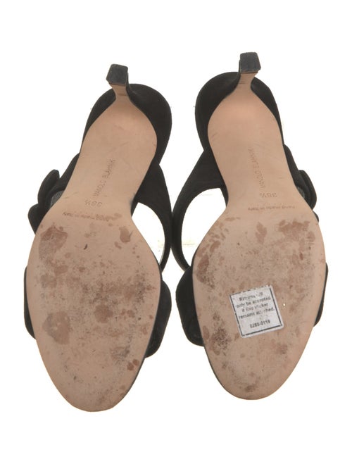 Manolo Blahnik Suede Slides