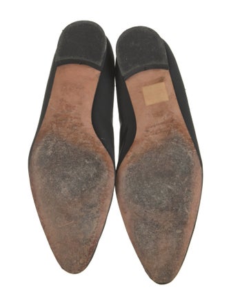 Manolo Blahnik Canvas Loafers