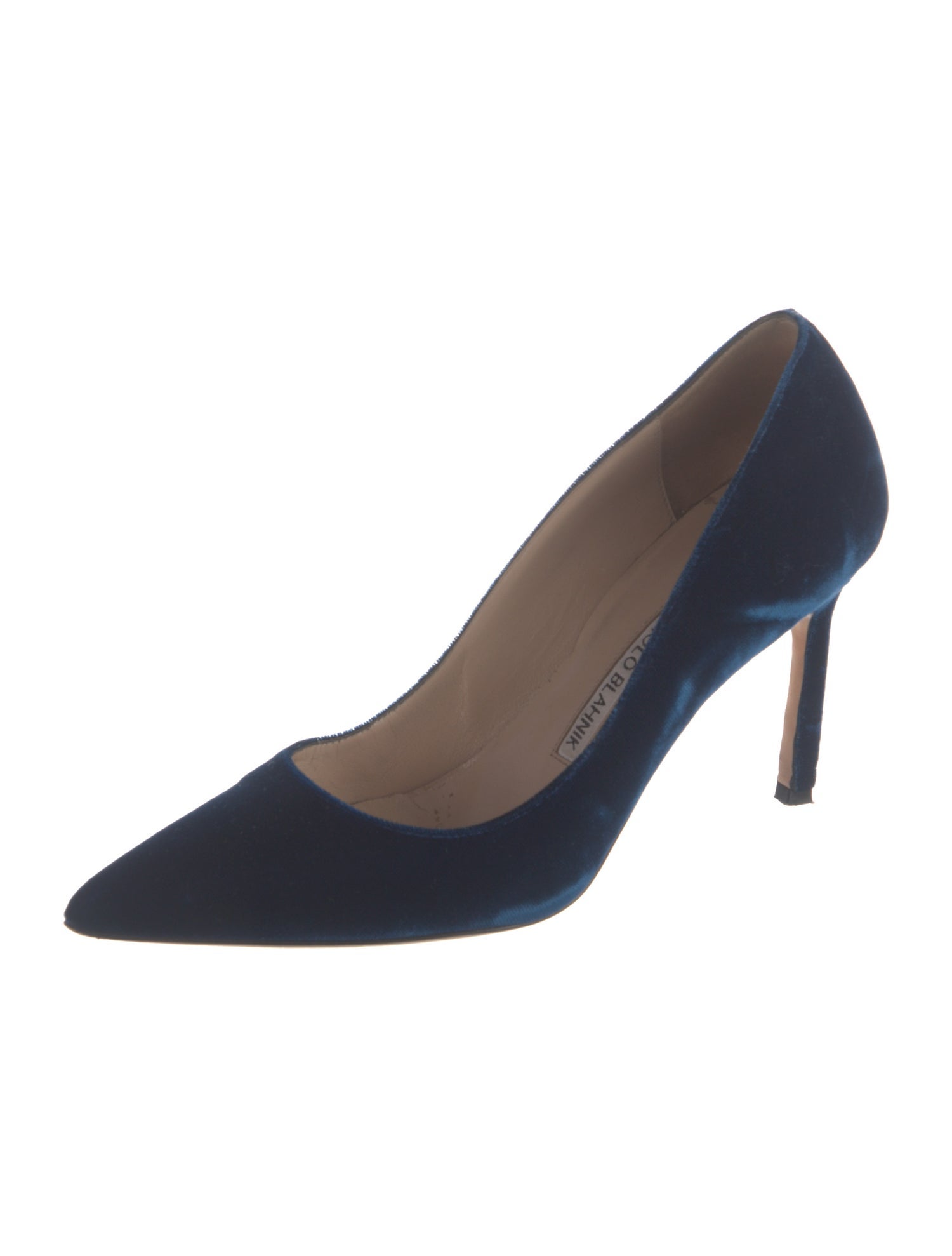 Manolo Blahnik Velvet Pumps