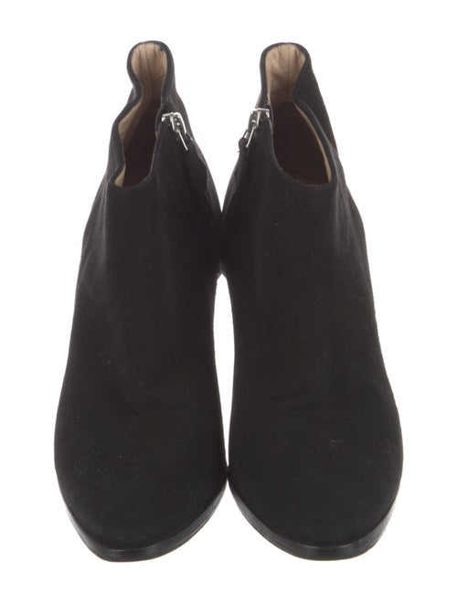 Manolo Blahnik Suede Boots