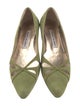 Manolo Blahnik Suede Flats