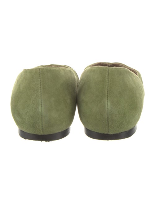 Manolo Blahnik Suede Flats